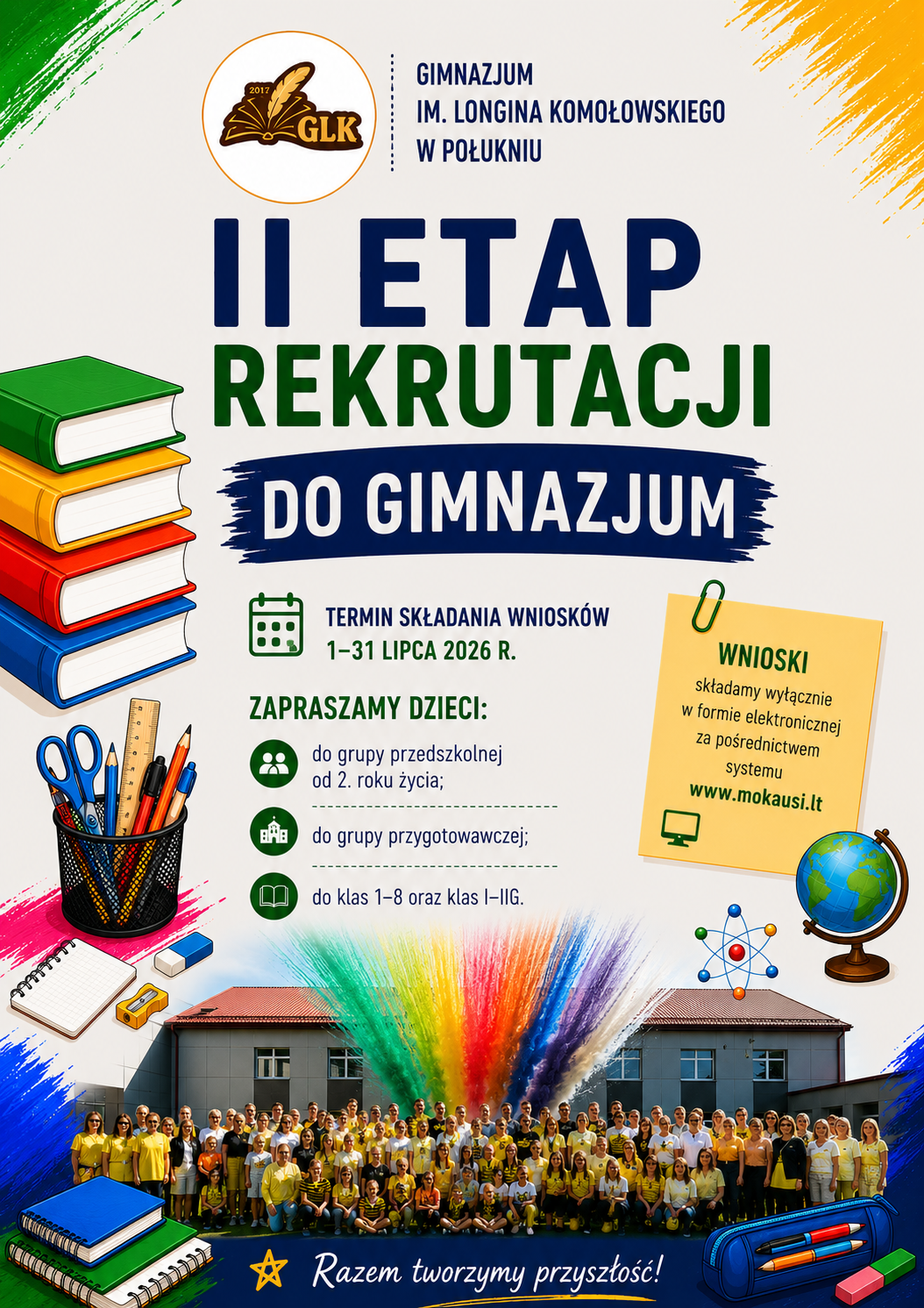 II etap rekrutacji do gimnazjum